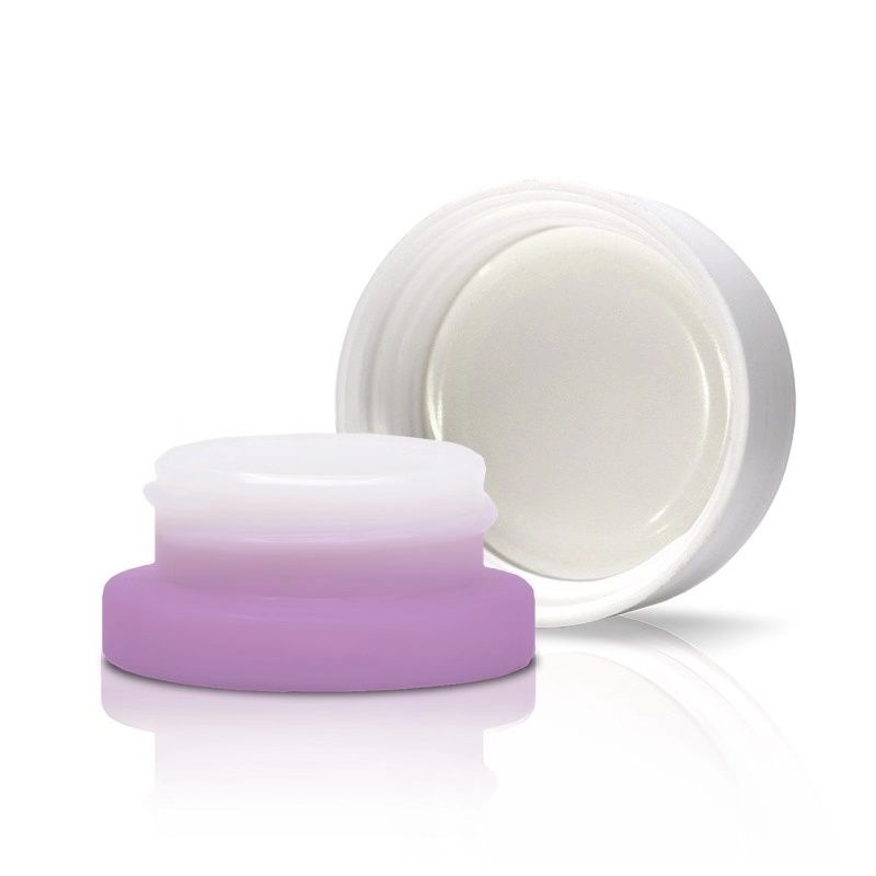 High quality White glass jar with CR lid 9ml screw cap