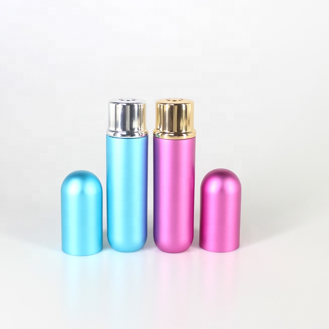 High quality aluminum nasal inhaler essential oil bottle with wick