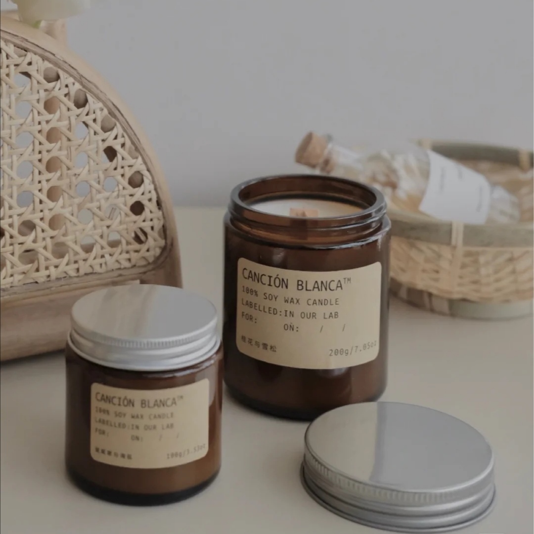 High quality amber 5g 10g 15g 20g 30g 50g 60g 100g 200g 250g 8oz clear glass cream jar with golden black cap