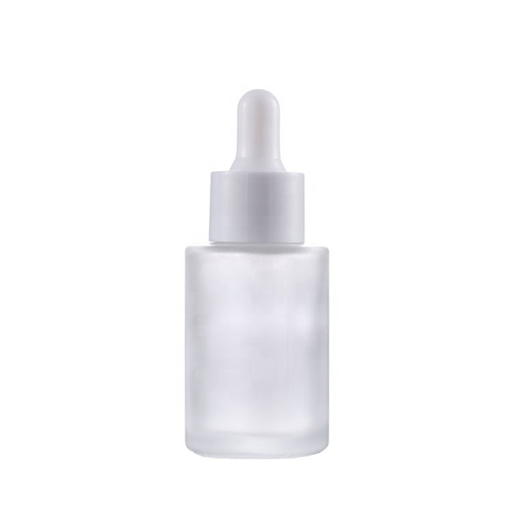 High quality amber transparent perfume glass bottle 50ml with rubber top aluminum cap
