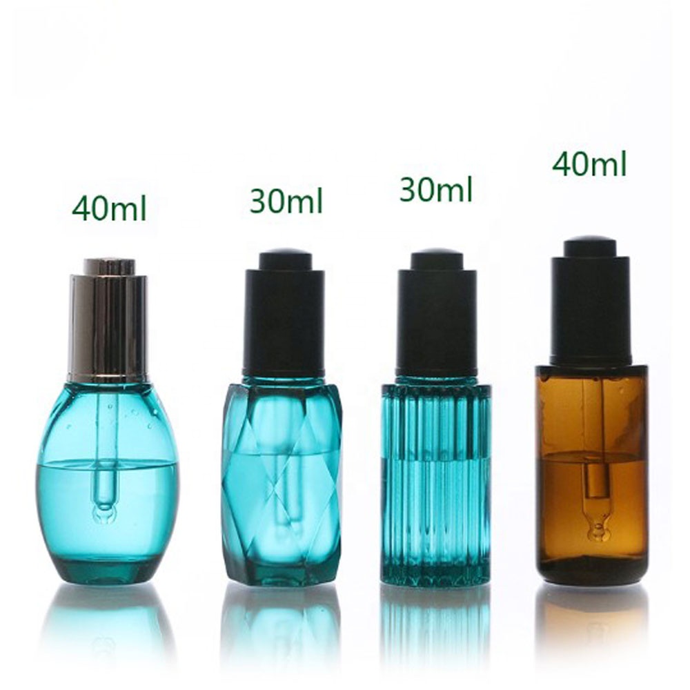 High quality and best selling 10~60ml press dropper PETG bottle for cosmetic essential oil