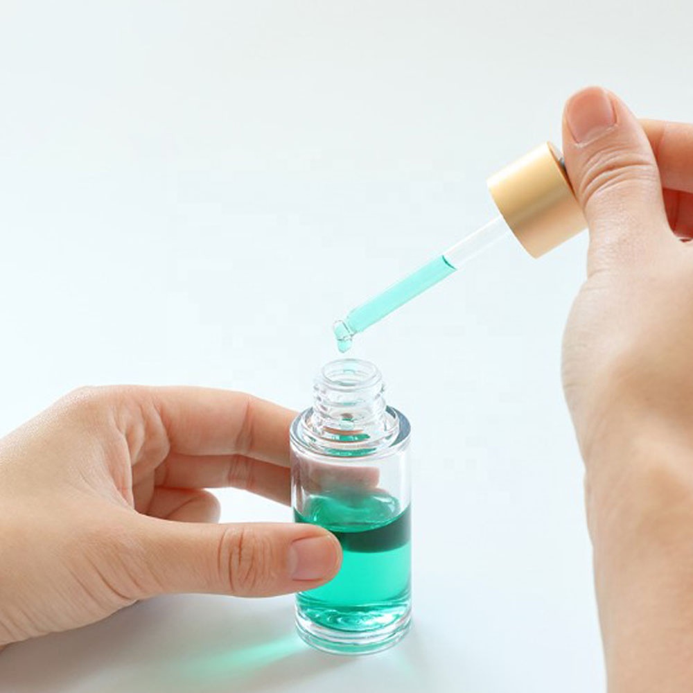 High quality and best selling 10~60ml press dropper PETG bottle for cosmetic essential oil