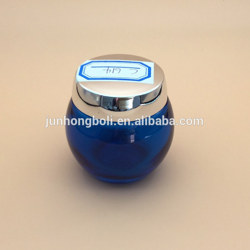 High quality clear cosmetic cream jar/ bottle 120g face cream jar lotion glass bottles