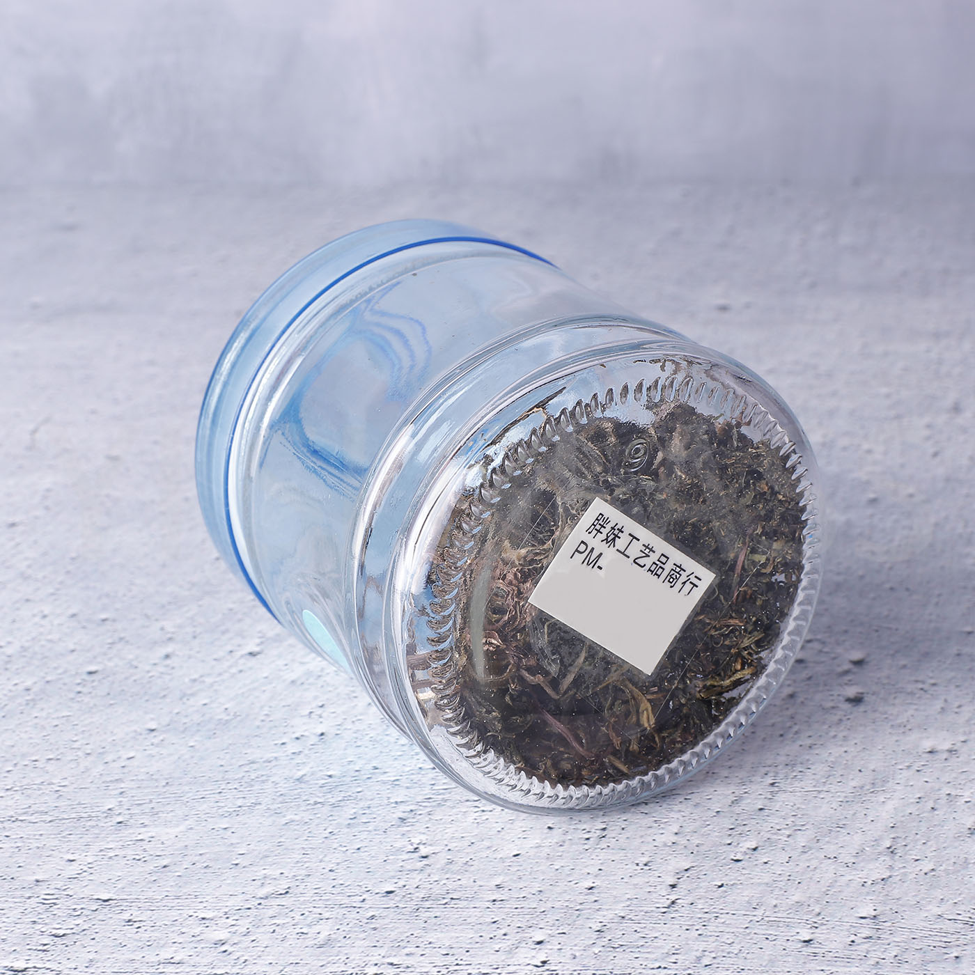 High quality clear glass jar kitchen storage jars for tea coffee suger
