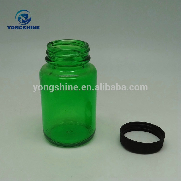 High quality colored pharmaceutical medecine glass bottle for pill packing