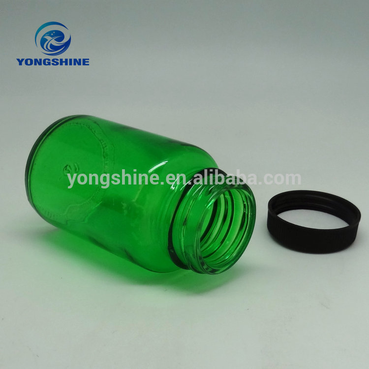 High quality colored pharmaceutical medecine glass bottle for pill packing