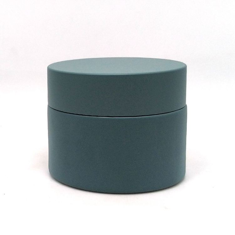 High quality cosmetic cream round green orange purple 30ml 1 oz glass jar with colored screw top lid