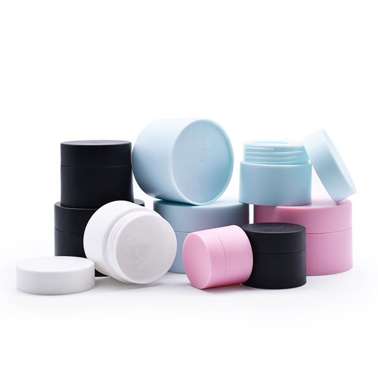 High quality cosmetic package skin care cream jars 5g 15g 30g 50g plastic cream jar