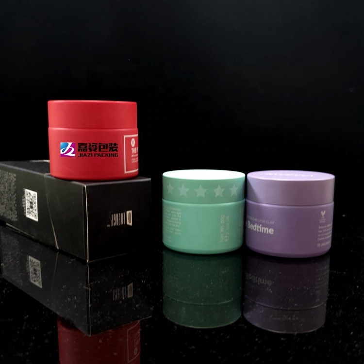 High quality cosmetic packing porcelain cosmetic jar 100g