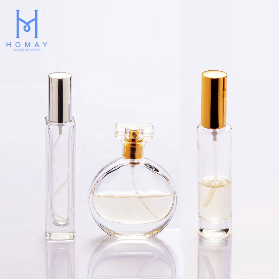 High quality customized empty perfume glass bottle 50ml