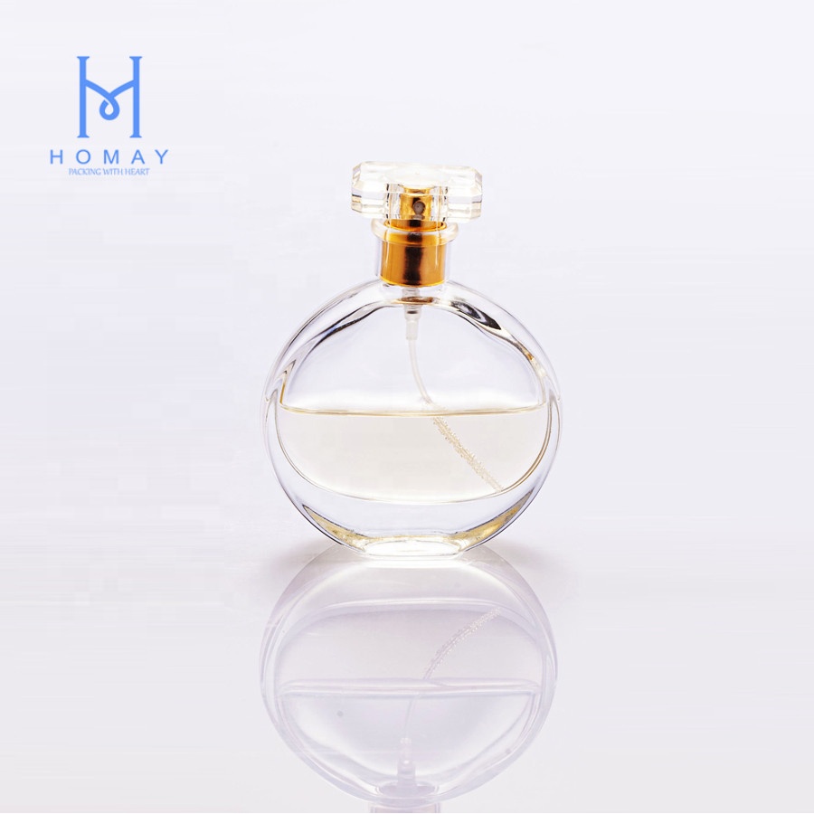 High quality customized empty perfume glass bottle 50ml