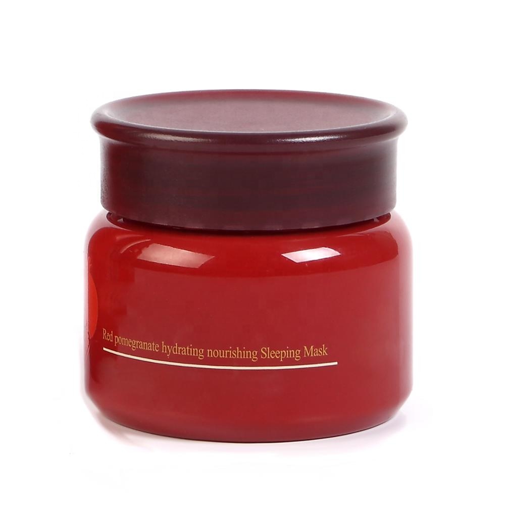 High quality double wall clear plastic jar crystal 50g crown lid face cream jars HG 53050 - D -R