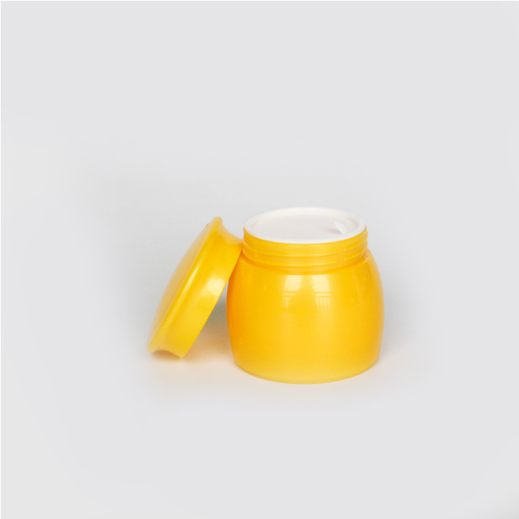 High quality empty 20g plastic matte PP double wall cosmetic cream jar for skin care