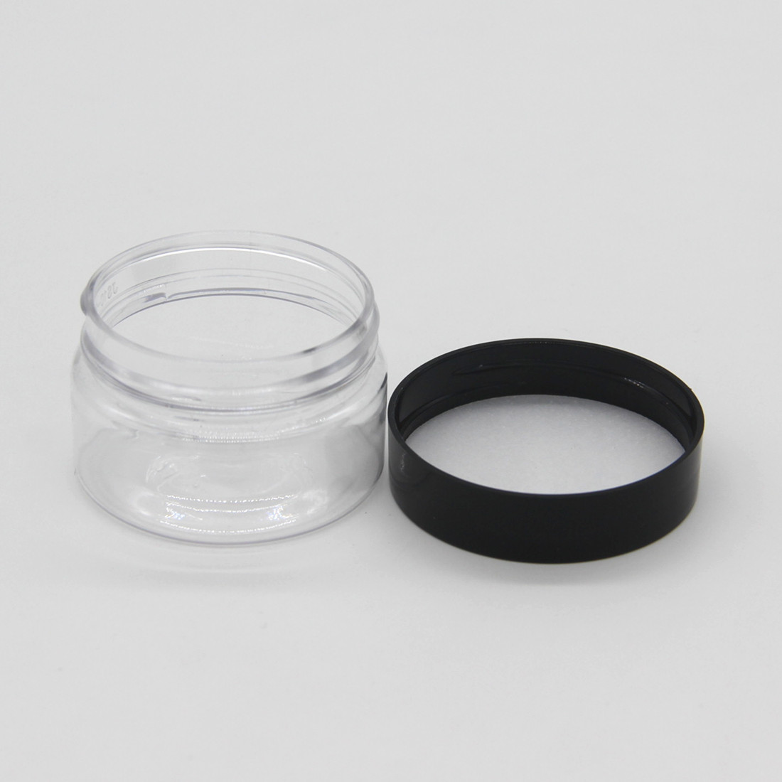 High quality empty 30ml 1oz 100g 200g 8oz 350g 750g 100g pet plastic jar for food and cosmetic packing