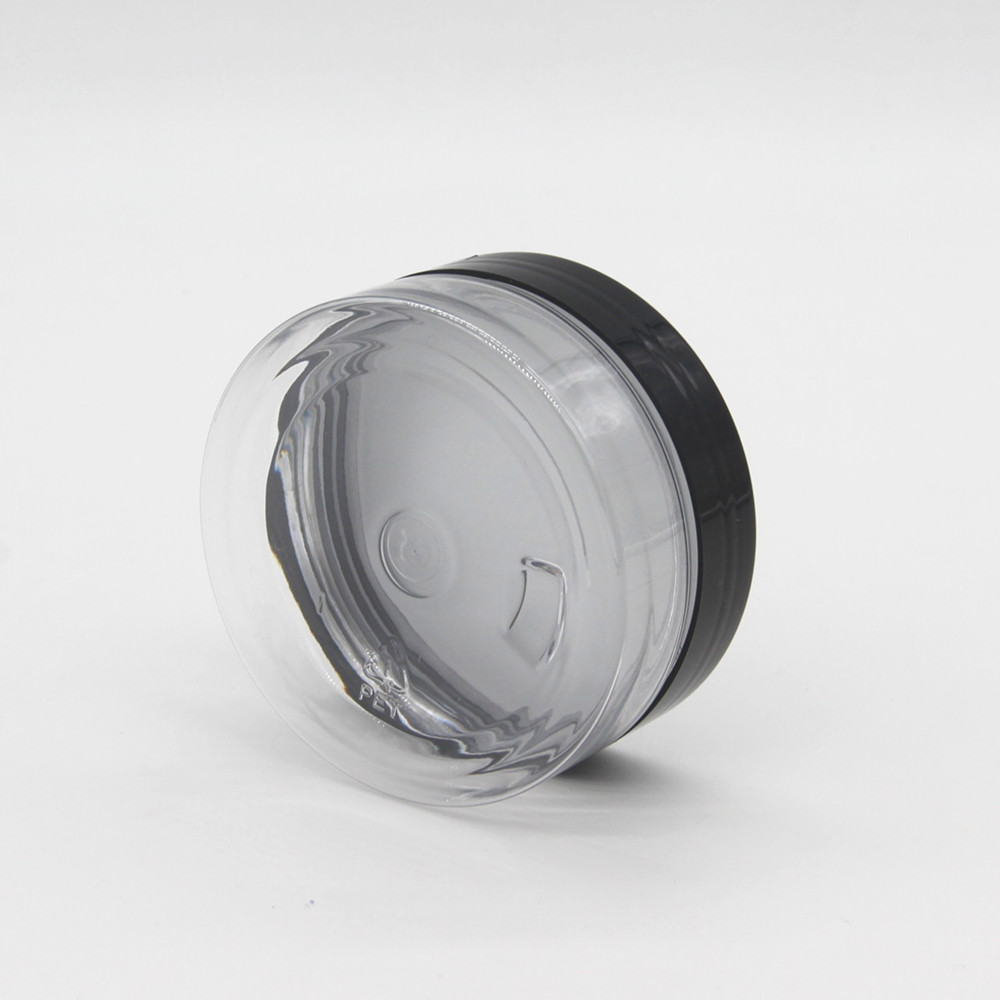 High quality empty 30ml 1oz 100g 200g 8oz 350g 750g 100g pet plastic jar for food and cosmetic packing