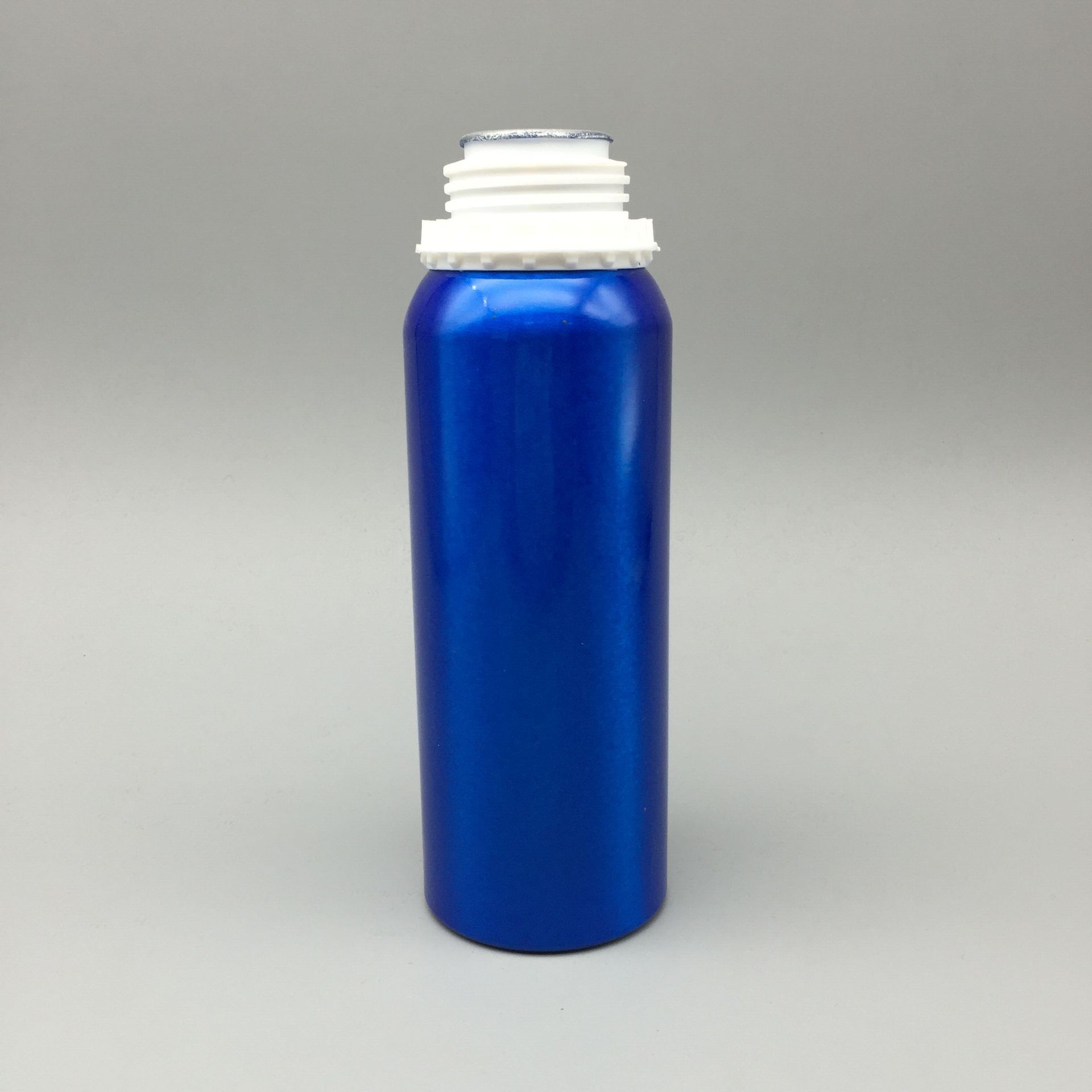 High quality empty aluminum bottle silver metal bottles with tamper evident lid