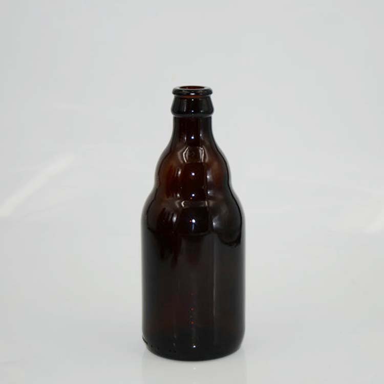High quality factory manufactured amber glass beer bottle 330 ml