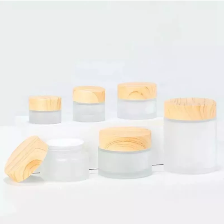 High quality factory professional bamboo cosmetic packaging set bamboo jar bamboo bottle