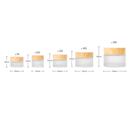 High quality factory professional bamboo cosmetic packaging set bamboo jar bamboo bottle