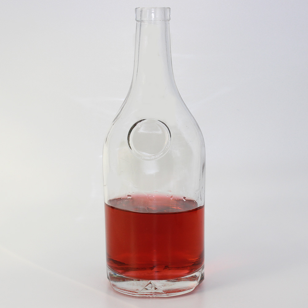 High quality factory supply custom vodka brandy liqour glass bottle 700ml