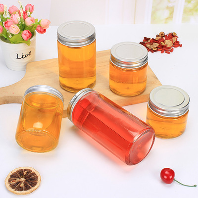 High quality food grade custom glass mason jar glass jar for honey