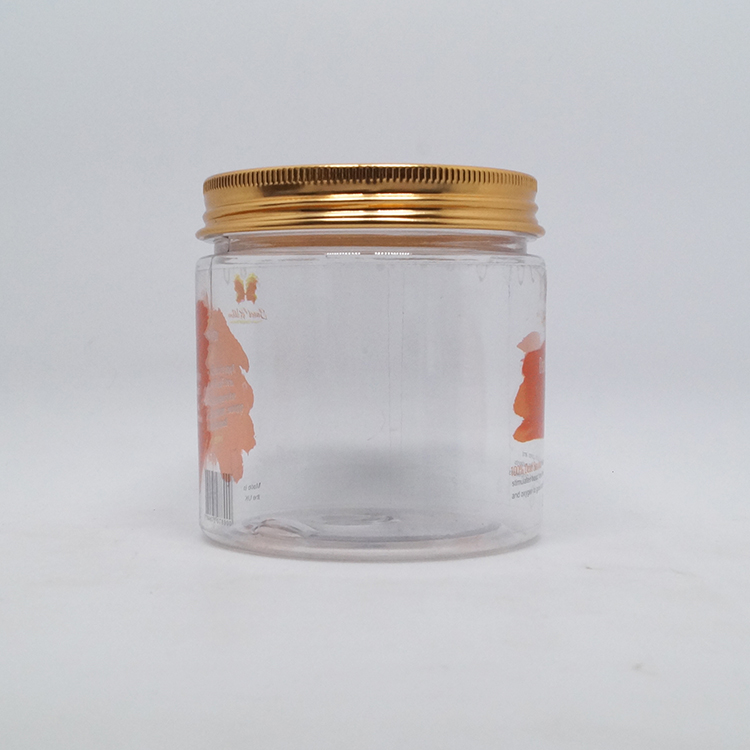High quality free sample cosmetic body lotion 100g white plastic face cream jar