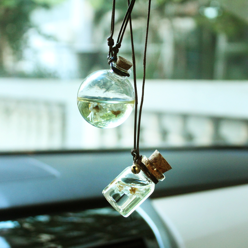 High quality glass car perfume bottle for sale