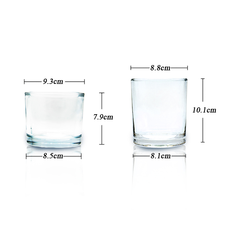 High quality glass mason jar for candle making candle holder jar container
