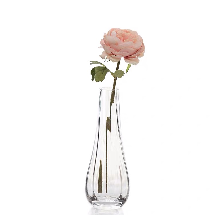 High quality glass vase household glass vase transparent glass tumbler