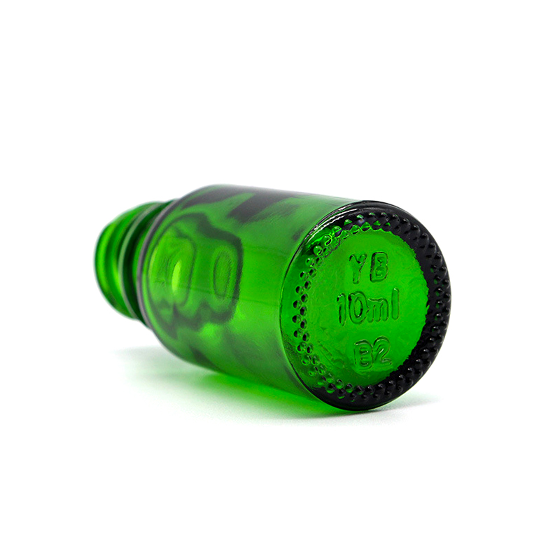 High quality green CBD Oil tinctures packaging testing vial frascos vidrio boston droplet glass child resistant dropper bottles
