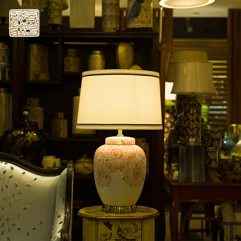 High quality home goods decorative ceramic storage jars large porcelain ginger jar
