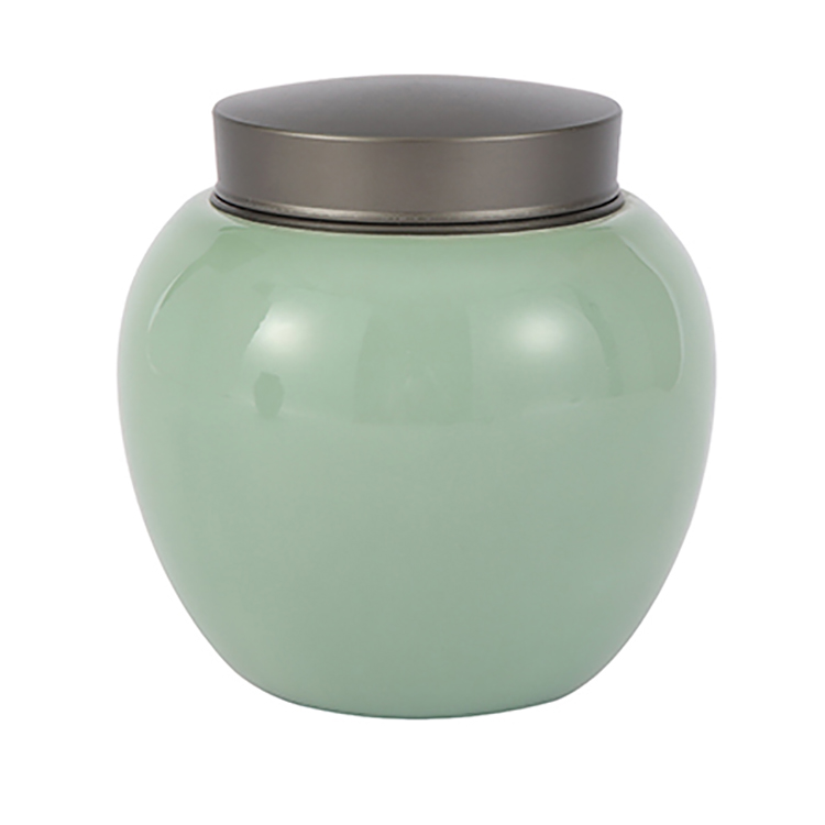 High quality hotels home decor gifts stores plain style ceramic jars ceramic chocolate jars 800ml ceramic jar