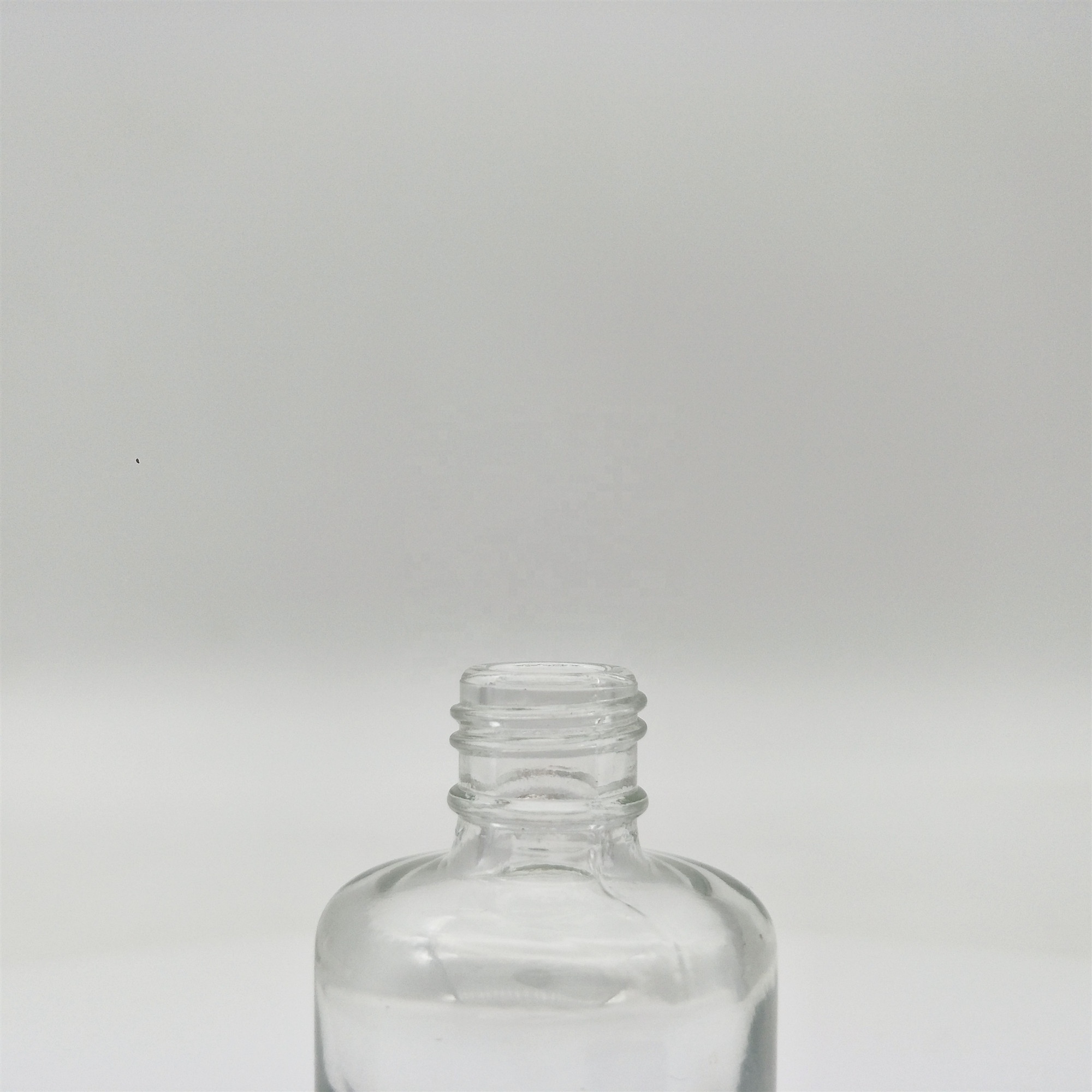 High quality hotsale 10ml,15ml clear nail polish oil glass bottle with cap and brush