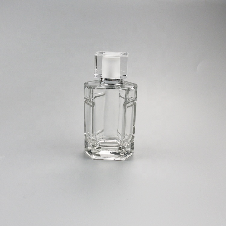 High quality luxury bottle perfume glass bottle 100 ml cosmetic morocco