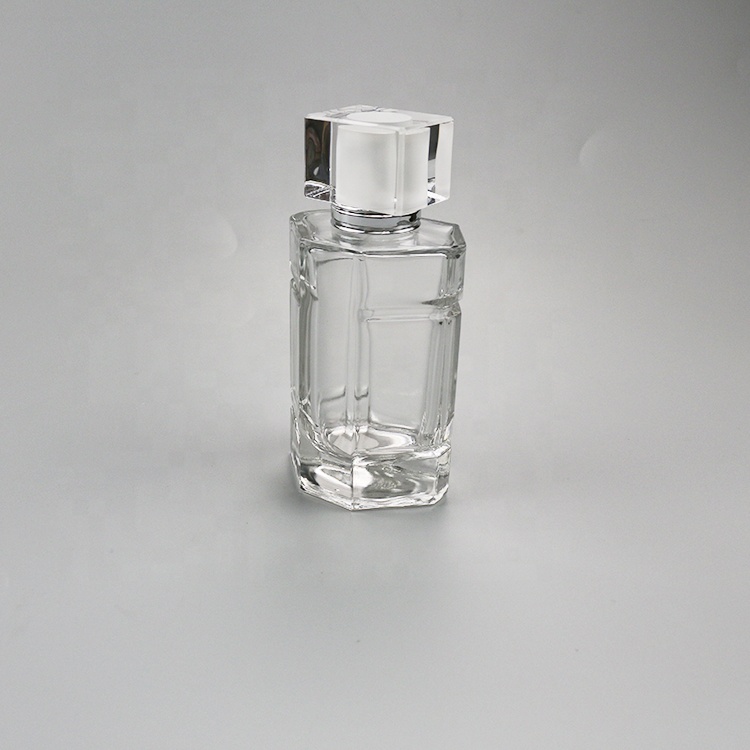 High quality luxury bottle perfume glass bottle 100 ml cosmetic morocco