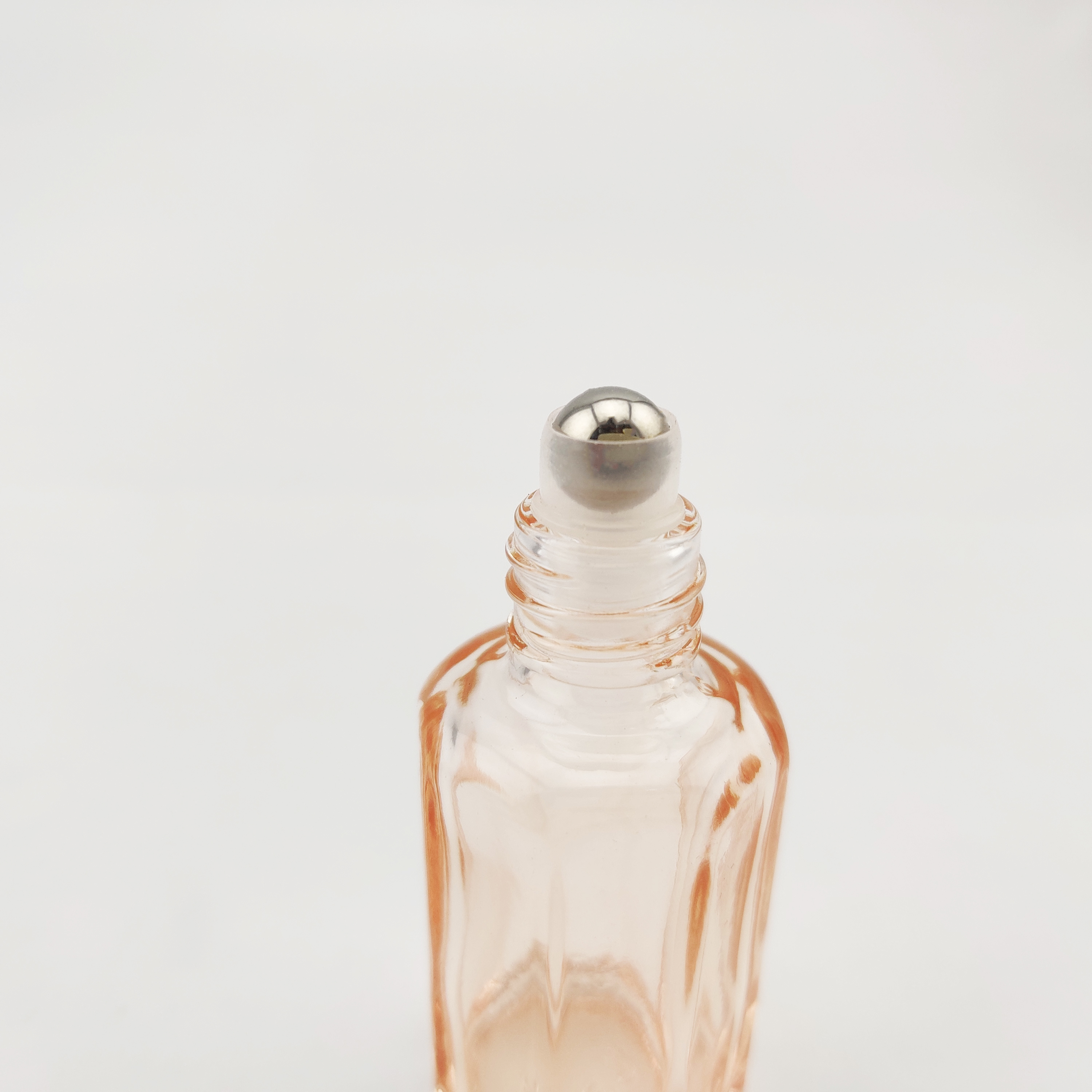 High quality multicolor glass bottle 3ml 6ml empty roll on bottle