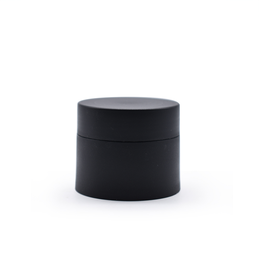 High quality pink blue black plastic jars 8oz plastic jars with screw top lids