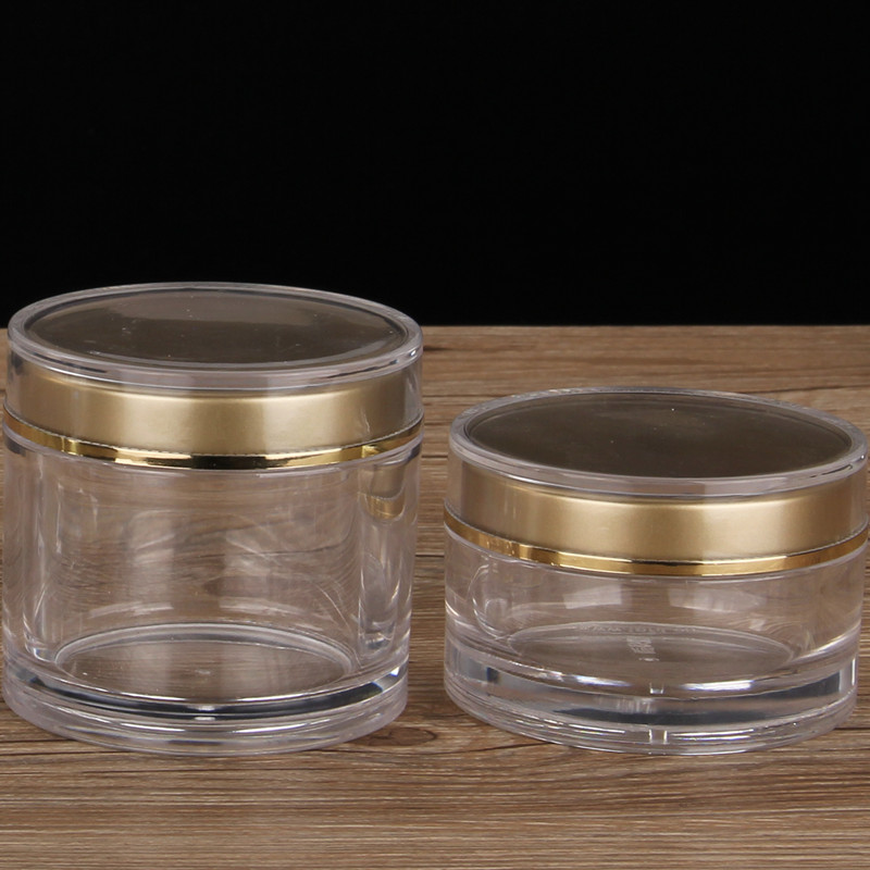 High quality plastic jar 100ml cosmetic cream container jar