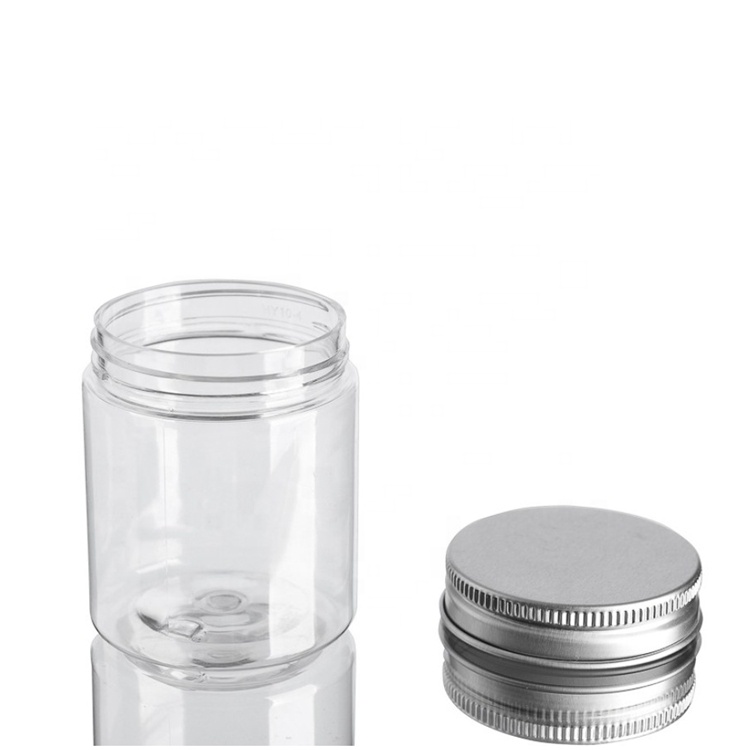 High quality plastic jar tarros plastico skin care cream candy food container