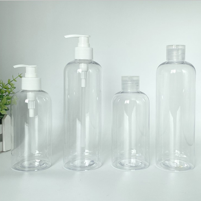 High quality shampoo empty plastic lotion bottles in stock 500 ml 750 ml