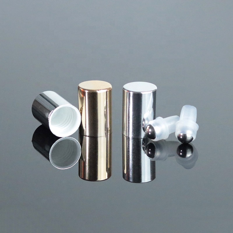 High quality thick bottom roll on perfume bottle 10ml tall square glass roller bottle (NRB23)