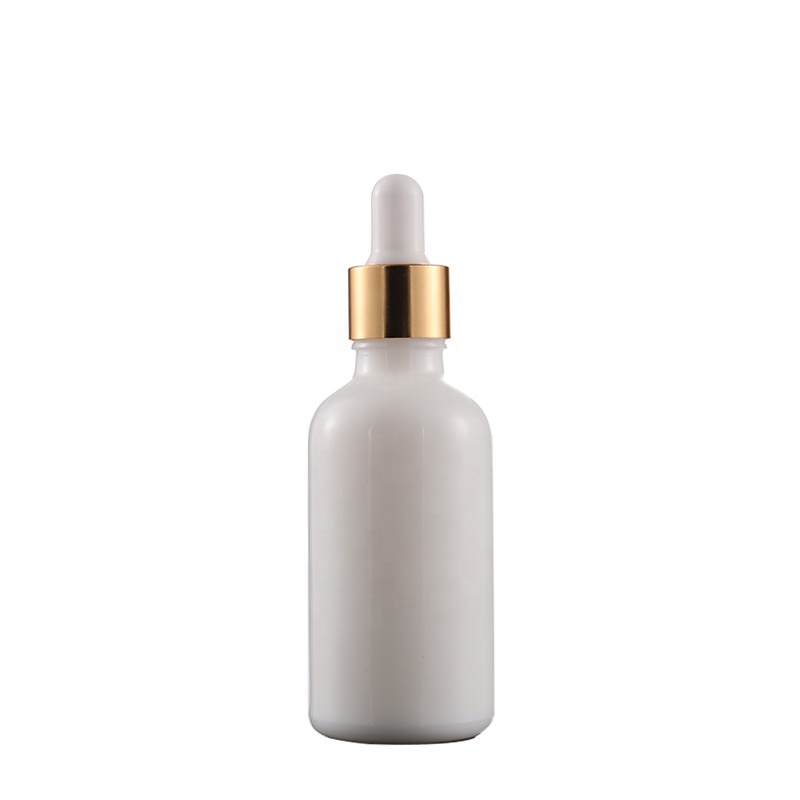 High quality white ceramic dropper bottle 10ml 20ml 30ml 50ml 100ml white ceramic bottle for essential oil