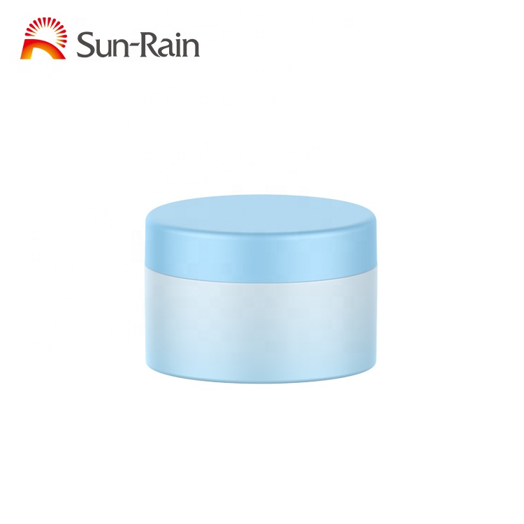 High quality wholesale luxury 50g cosmetic loose powder jar with sifter