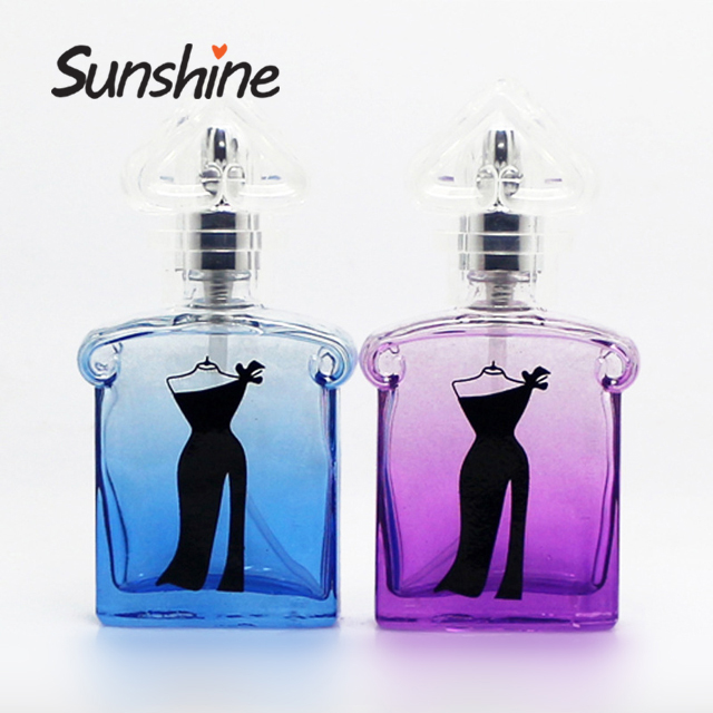 High quality women pocket spray glass perfume 20ml