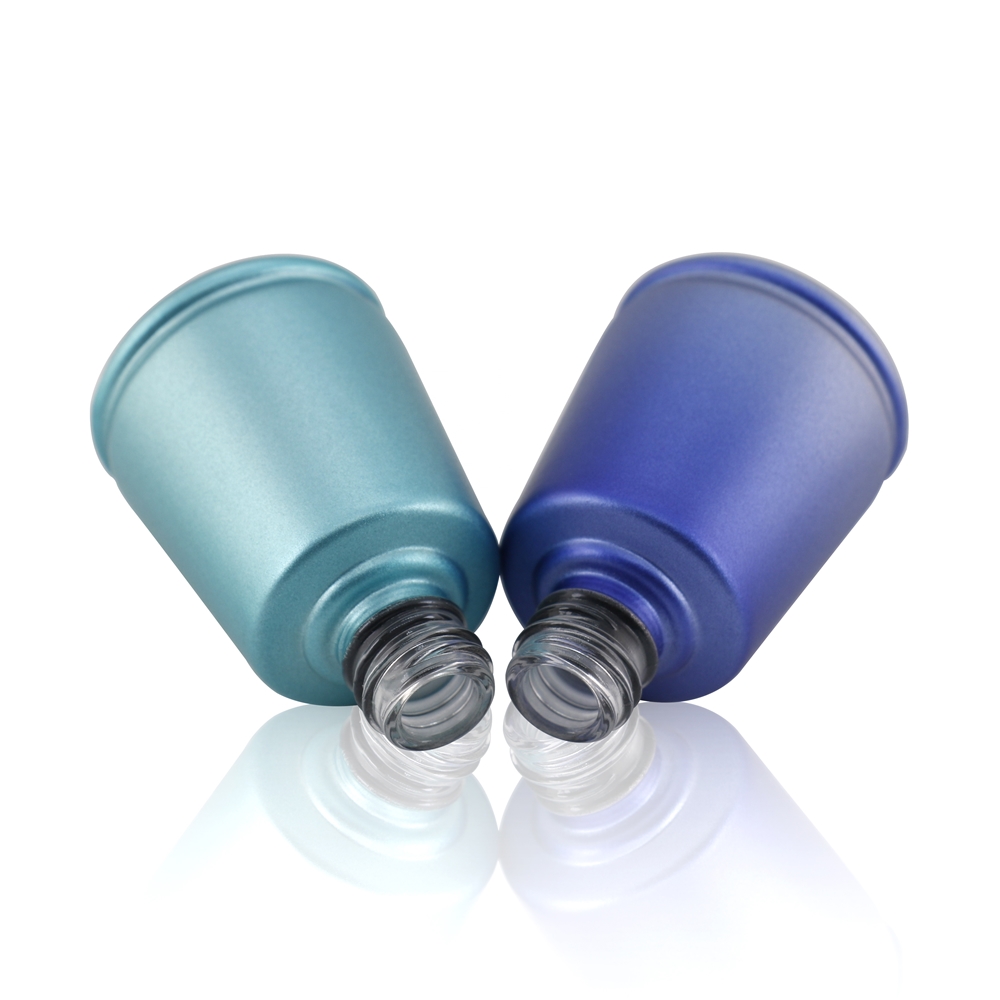 High repurchase rate painting color electroplating process support logo custom nice empty nail polish bottle glass