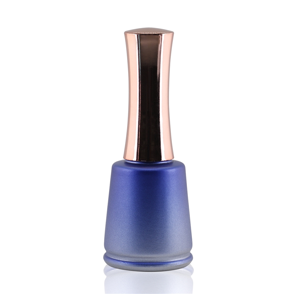 High repurchase rate painting color electroplating process support logo custom nice empty nail polish bottle glass