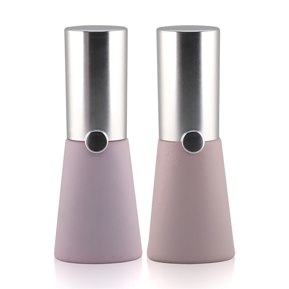 High repurchase rate painting color unique empty nail polish bottle with brush gold caps customized logo