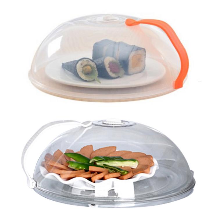 High temperature resistant plastic food cover special cover for heating in microwave oven splash oil preservation cover