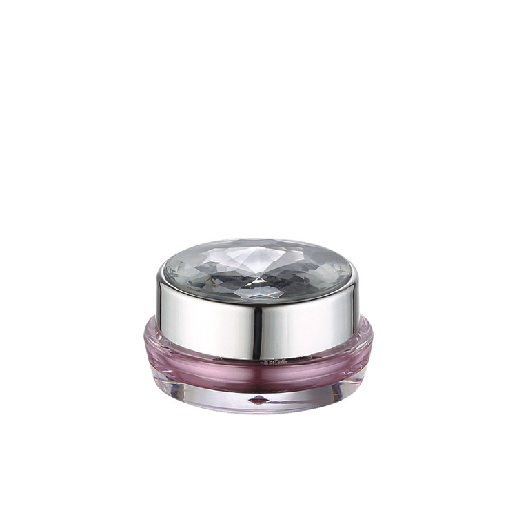 Hjgh end new design 30g 50g cosmetic acrylic cream jar with luxury lid