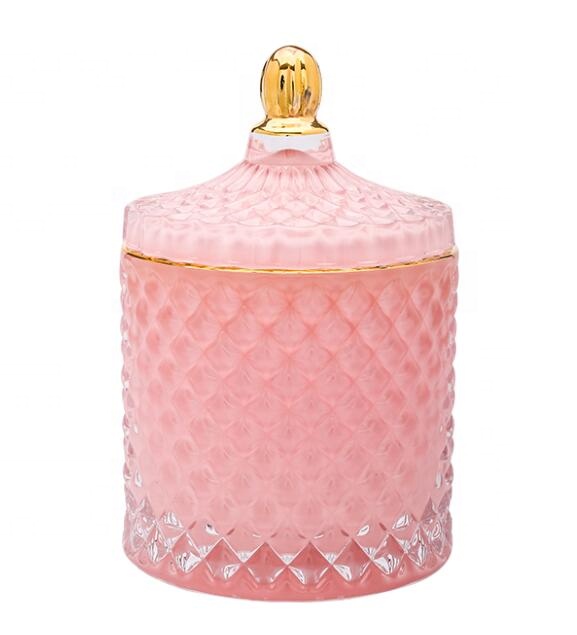 Holder Vanity with Lid Decorative Jar Container for Bathroom Kitchen 270oz set of 1Canister Jar